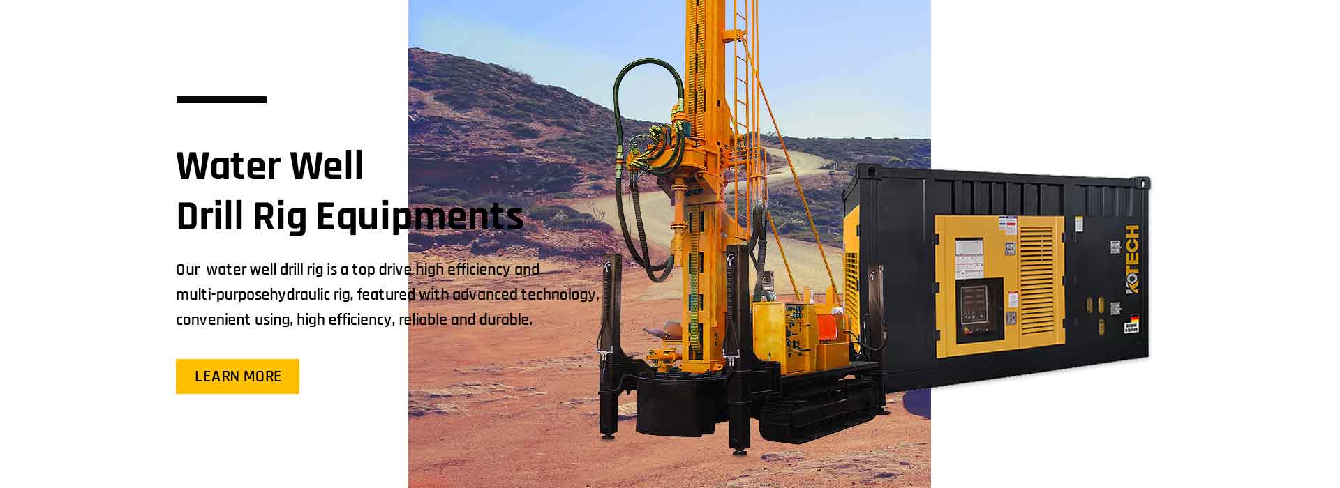 Water Well Drill Rig Equipments